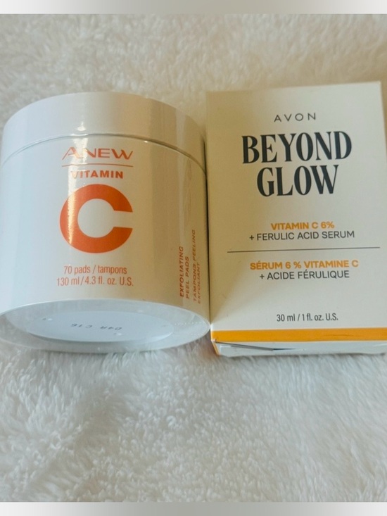 Avon Other - Avon Beyond Glow Serum & Anew Vitamin C Pads NWT